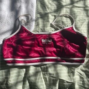 Mossimo Velour Sports Bra